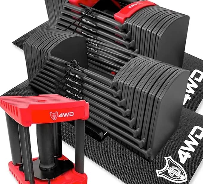 4WD 可変ダンベル 2-41kg